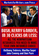 Bush, Kerry, and Nader in 30 clicks or less